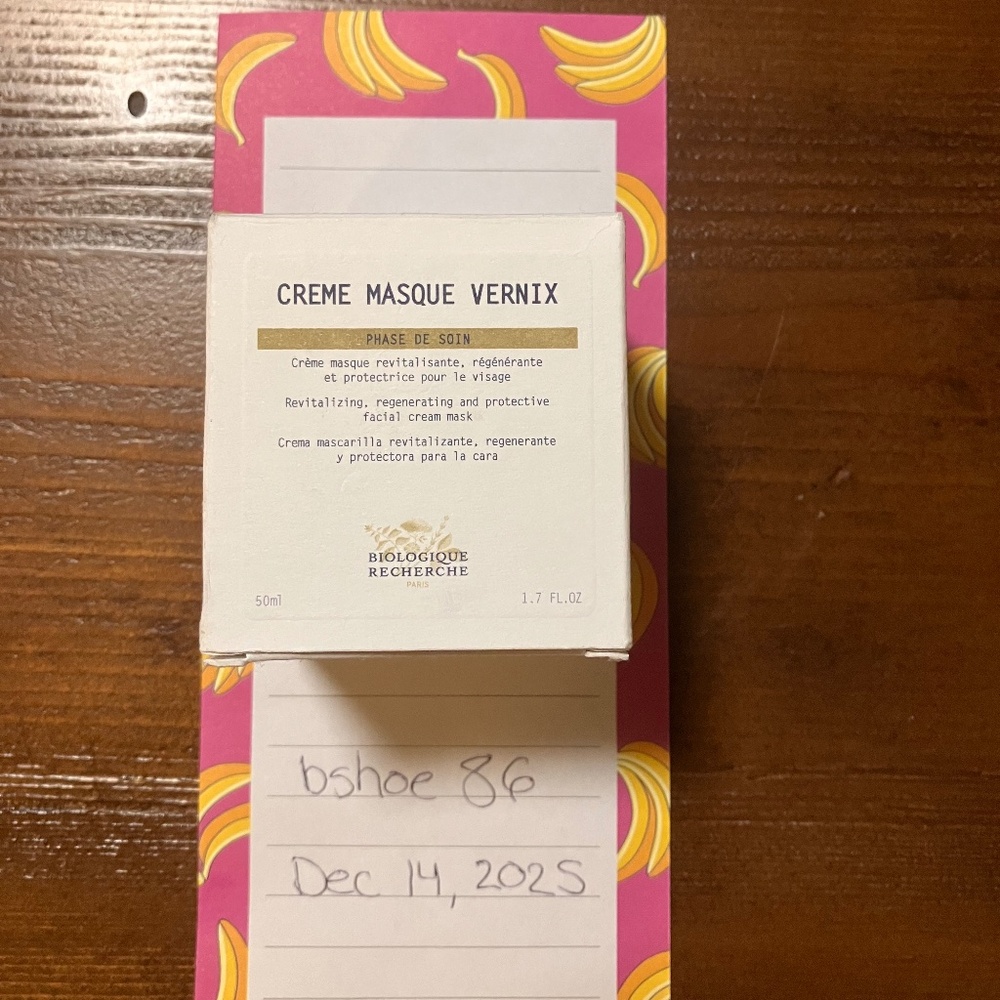 Biologique Recherche Creme Masque Vernix - original formula, rare!